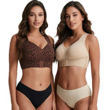 Women's Posture Correction Sports Bra, Jelly Pad Push Up Lifting Support, Breathable Anti-Sagging Plus Size Bra