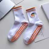 White yoga socks for women and adults