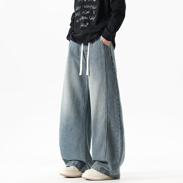 High Street Design Wide Leg Jeans for Men