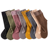 Thermolace lace home floor socks warm and comfortable
