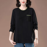 Loose long sleeved top for women