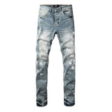 Men's Street Casual Slim Fit Stretch Denim Jeans