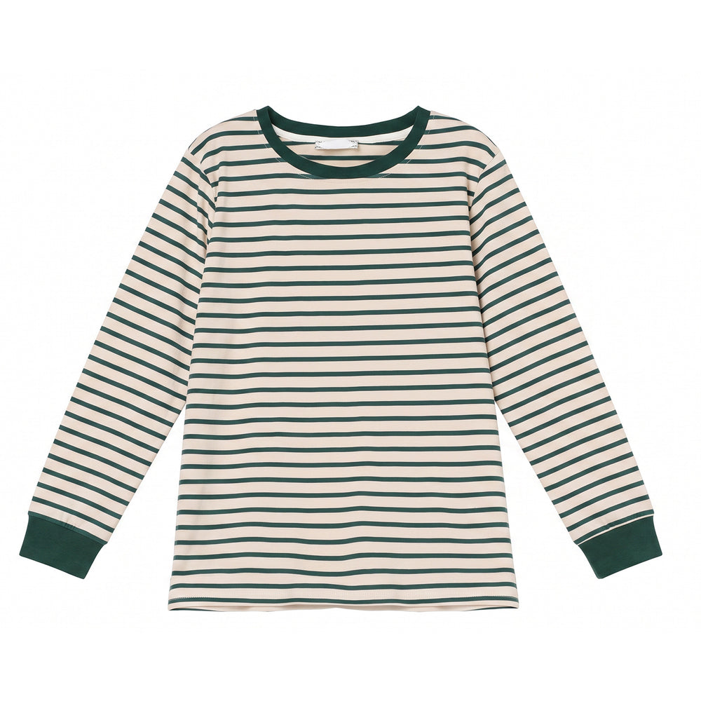 Striped long sleeved t-shirt for women