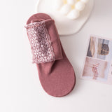 Thermolace lace home floor socks warm and comfortable
