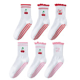 White yoga socks for women and adults