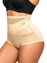 High waisted and abdominal underwear for women