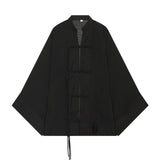 Loose knot buckle hanging long sleeved shirt for women