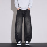 Men's Style Loose Wide Leg Denim Jeans